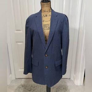 J. Crew Ludlow Men's Dark Blue Blazer